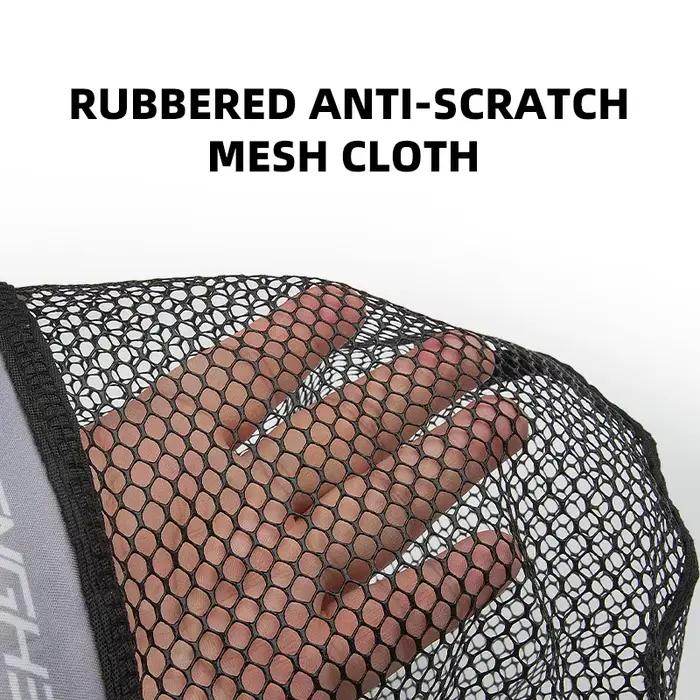 Épuisette pliable pêche à la mouche compacte - Filet de réception pliant pour truites en rivière