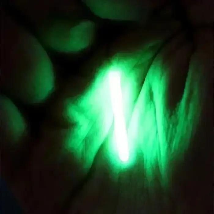 50/100 bâtons lumineux pêche lucioles - 2.2-4.5 mm - Accessoires flotteurs lumineux nocturnes