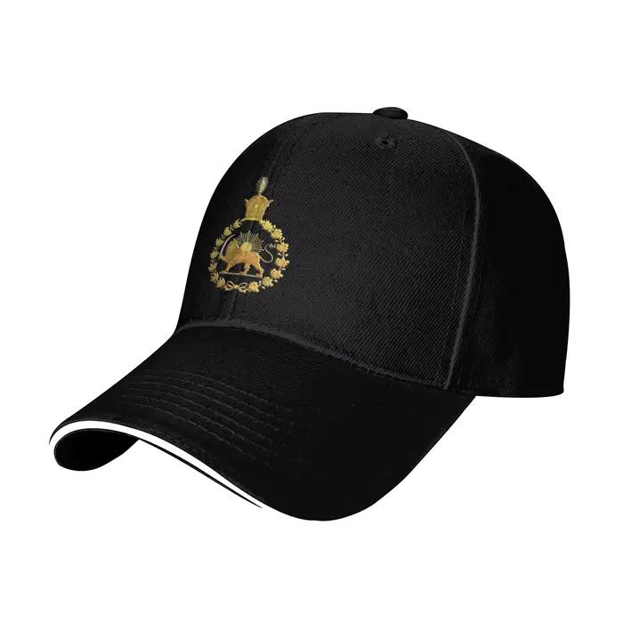 Casquette Iran lion soleil pêche - Chapeau baseball Pahlavi pêche camping été design unique