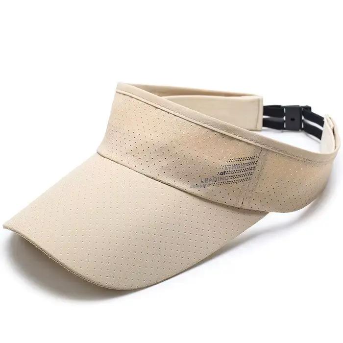Chapeau d'été sans toit homme femme - Mesh respirant séchage rapide pour pêche et outdoor