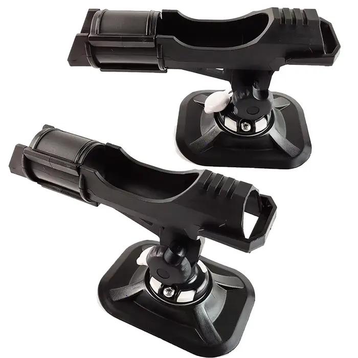 Support de canne à pêche réglable pour kayak et SUP - Fixation angulaire pour bateau gonflable et raft