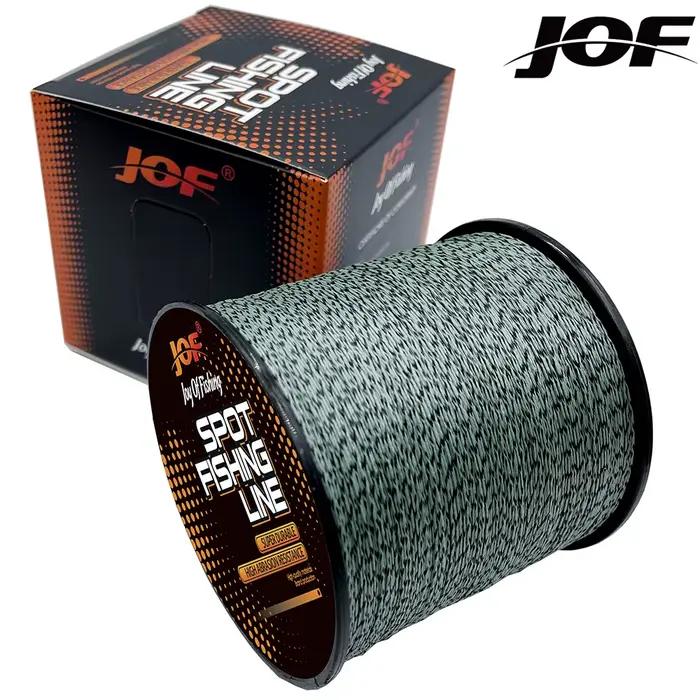 Fil de pêche invisible 0.14-0.5mm super résistant 8 brins tressés 500m gris-vert pour rivière
