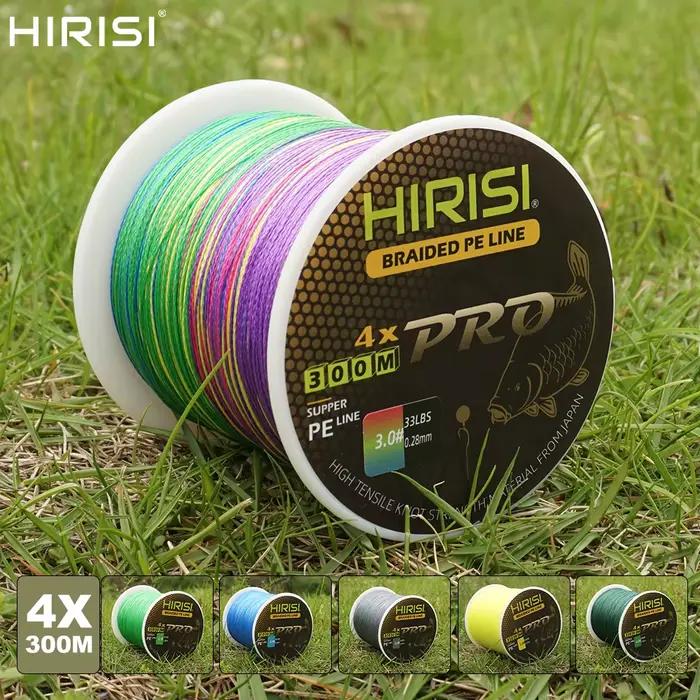Fil de pêche tressé PE JOF 4 brins 300/100M pour pêche sportive et durable