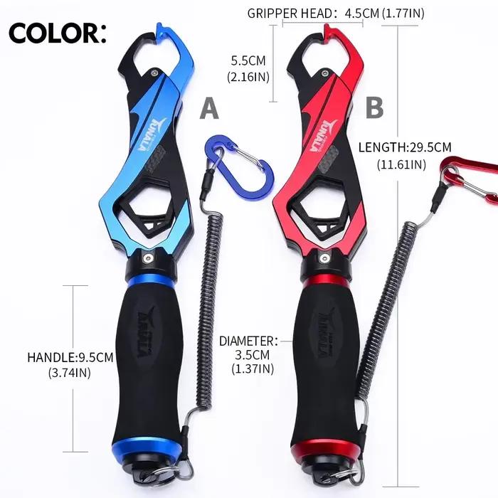 Pince à poisson avec balance 30kg alliage aluminium contrôleur pêche accessoire pesca robuste