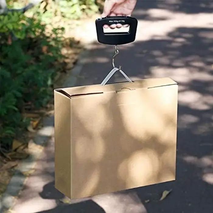Balance suspendue portable 50kg LCD écran numérique ABS acier inoxydable poignée pour pêche voyage valises