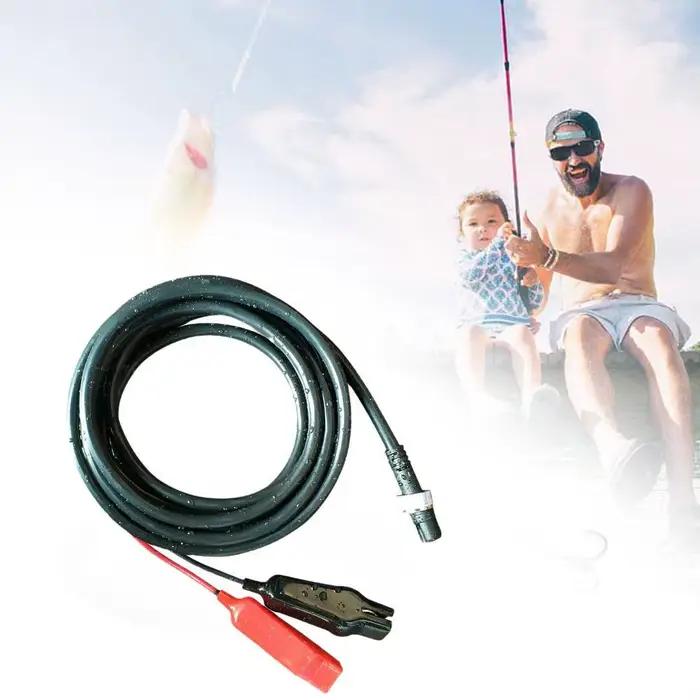 Câble d'alimentation 3m pour moulinets électriques Daiwa/Shimano - Connecteurs doubles - Accessoire pêche