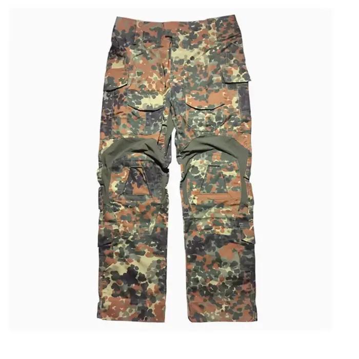 Pantalon entraînement tactique Flecktarn GEN3 - Chasse pêche GSG9 ripstop camping randonnée escalade