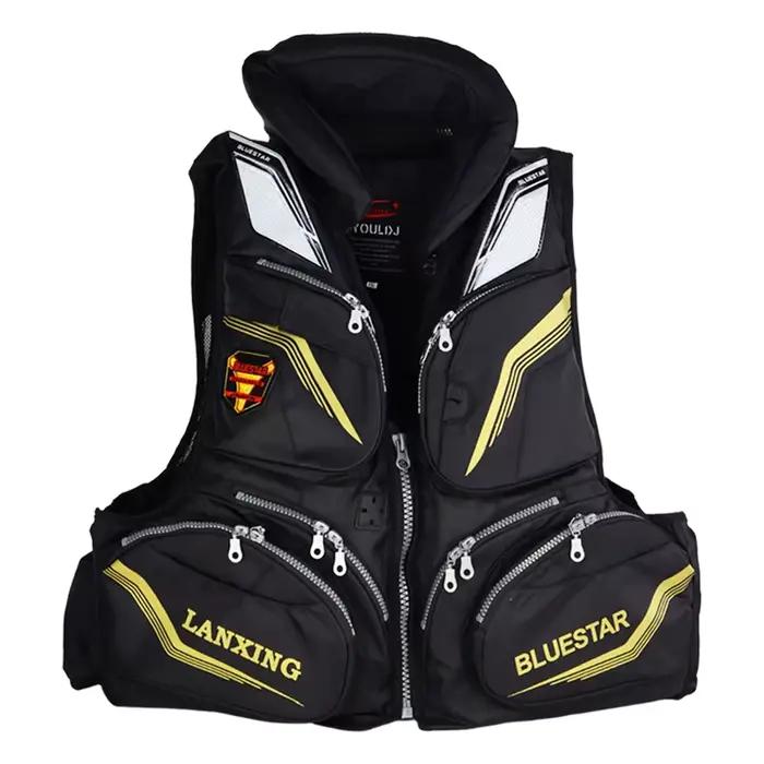 Veste de pêche à roche ZYZHE avec flottabilité 7.5kg vêtement technique pour homme occasions nautiques et spéciales