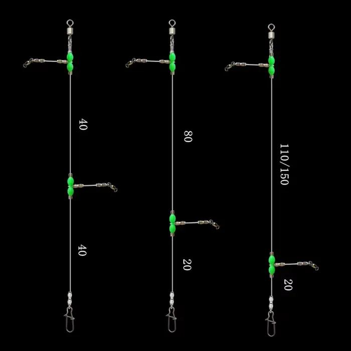 Ligne de pêche nylon résistante pour surfcasting, pêche en mer et pêche à la carpe avec connecteur gourde