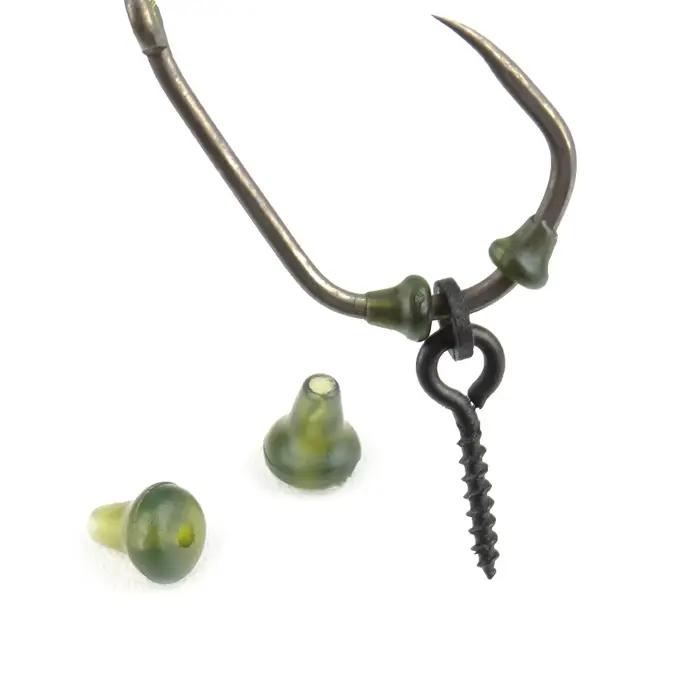 Hirisi 70 Pièces Accessoires Carpe - Stoppeurs Appâts Perles Caoutchouc pour Montages Ronnie Spinner Rig