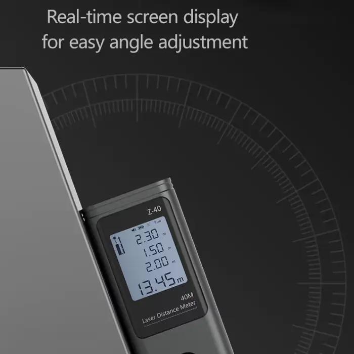 Télémètre laser 2 en 1 RONGUAN LR1 avec inclinomètre digital - Outil polyvalent pour pêcheurs