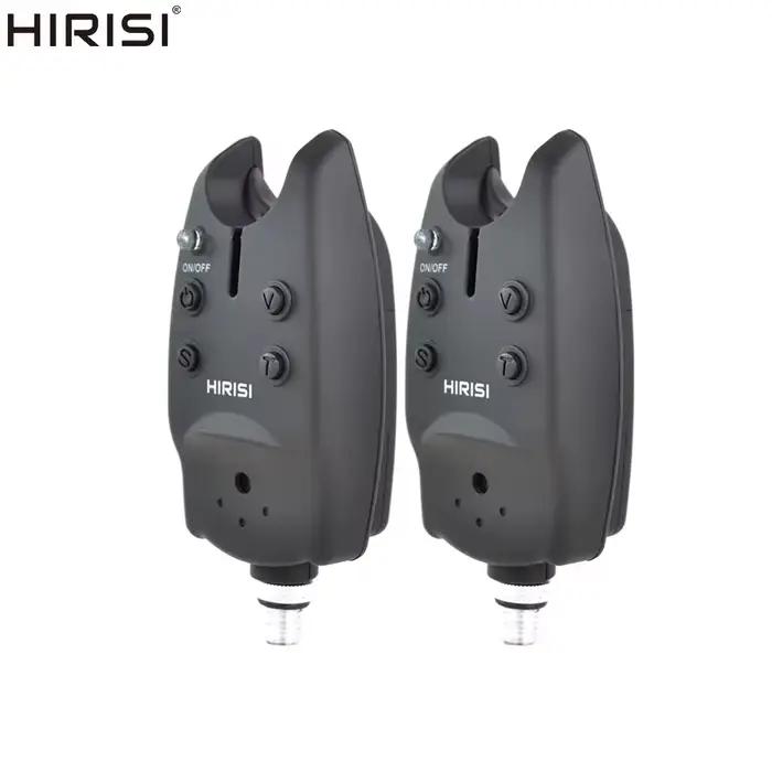 Alarme de touche carpe Hirisi avec LED - Indicateur lumineux pour équipement de pêche