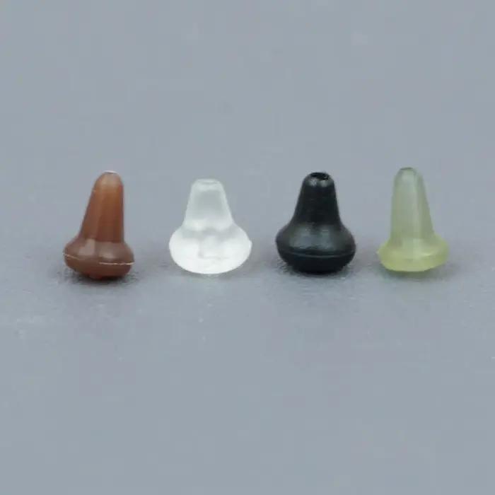 50 stops élastiques souples pour montages carpe - Accessoires terminal rigs 4 couleurs