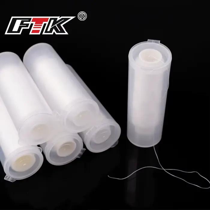 Fil de pêche invisible FTK 250m pour appâts mous – Ligne solide de fixation pour pêche en mer