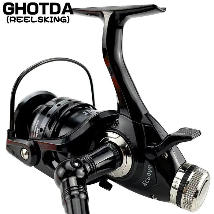 Moulinet de pêche spinning sans gapless métal eau douce et mer grande drague 8KG main gauche droite