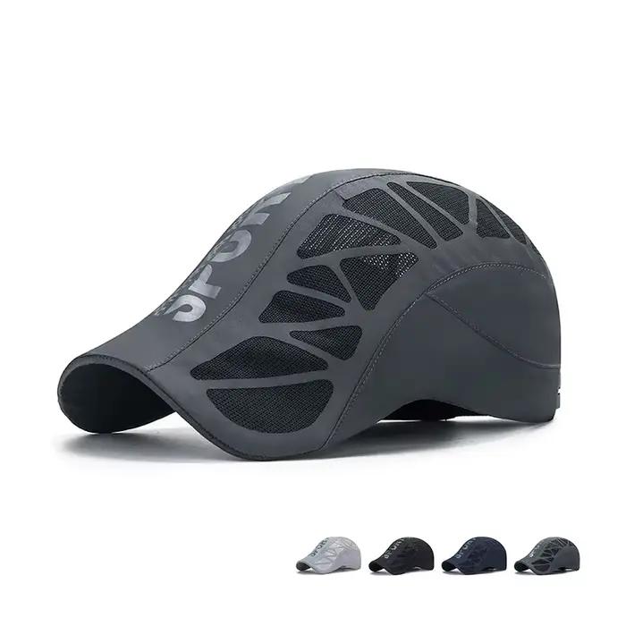 Casquette sport mesh alphabet pêche été - Séchage rapide protection solaire outdoor homme