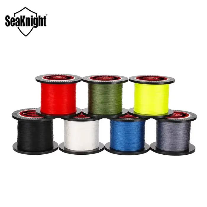 Ligne de pêche Seaknight TP PE 500m-1000m tresse multifilament pour carpe et pêche en mer 8-80LB