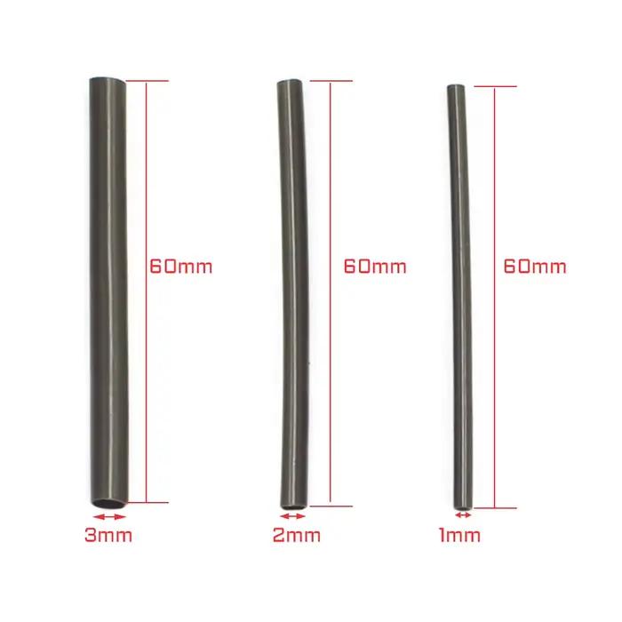 20 tubes rétractables chauffants 1mm 2mm 3mm pour montages carpe - Accessoires France