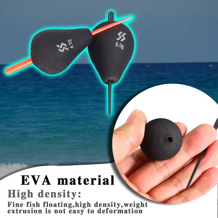 Set de flotteurs verticaux Sougayilang en EVA lumineux - 1 ou 5 pièces pour pêche professionnelle