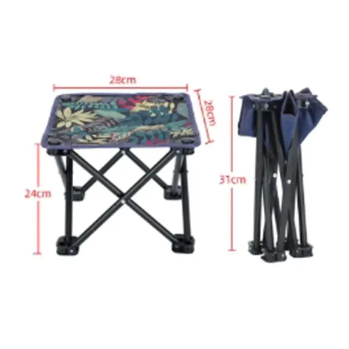 Tabouret de pêche portable pliable - Chaise de plage camping léger pour pêcheur nomade