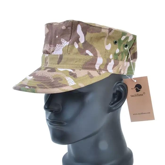 Casquette octogonale camouflage Tactifans - RipStop nylon pêche chasse sport outdoor