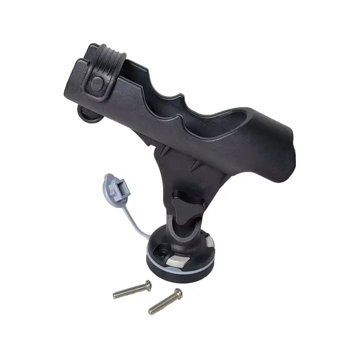Support de canne à pêche universel pour kayak - Porte-canne ajustable 360° fixation Powerlock