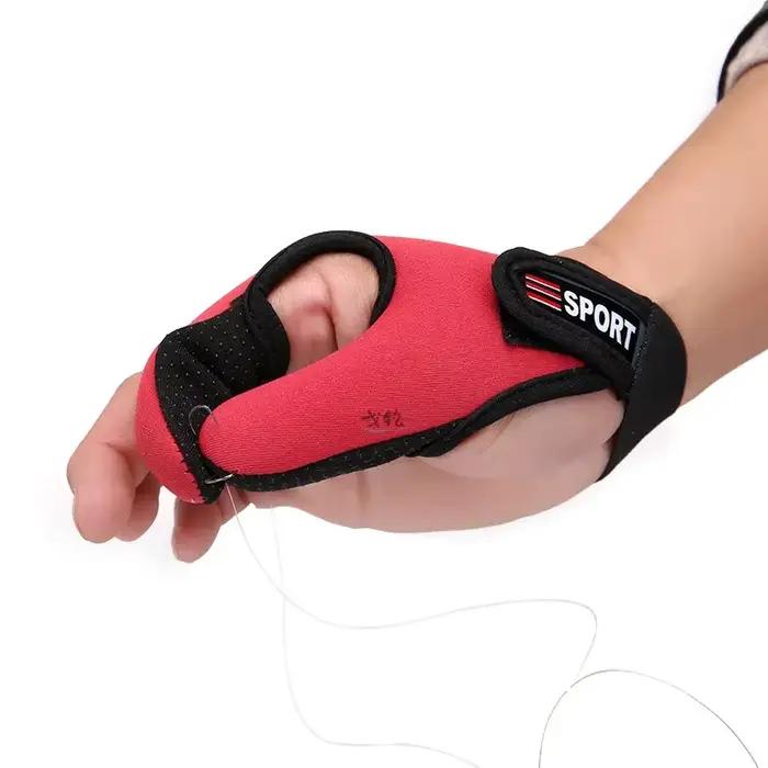 Gants de pêche 2 doigts protecteurs respirants anti-dérapants anti-coupures pour carpe et pêche extérieure