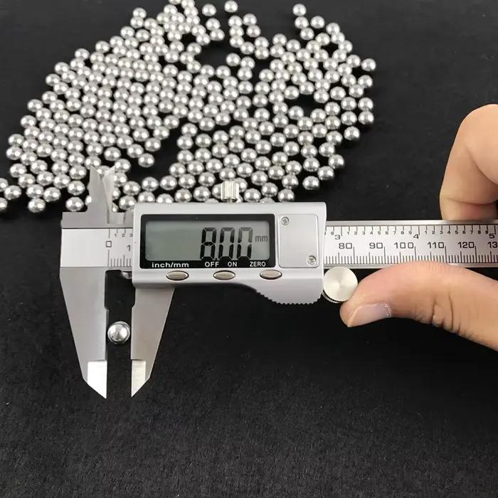 Billes acier 4-12mm pêche catapulte précision haute qualité carbone projectiles