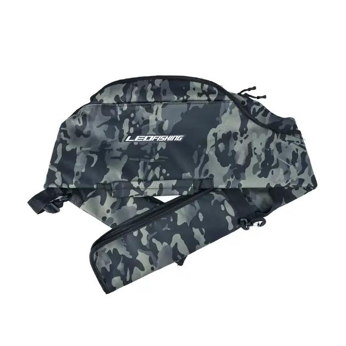 Sac de pêche pliable 160/140/120cm pour cannes à pêche - Stockage transportable matériel pêche France