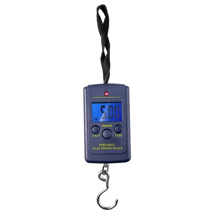 Mini balance numérique 40kg/10g pour pêche - Pèse-électronique portable avec crochet et rétroéclairage