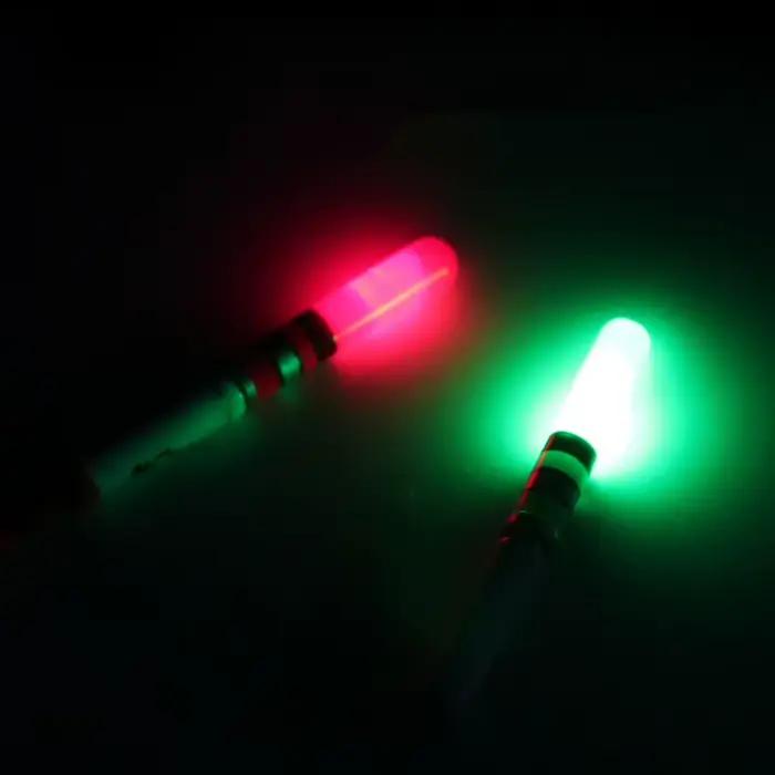 10 bâtons lumineux LED pour flotteurs de pêche de nuit, avec piles CR322 incluses, accessoires lumineux
