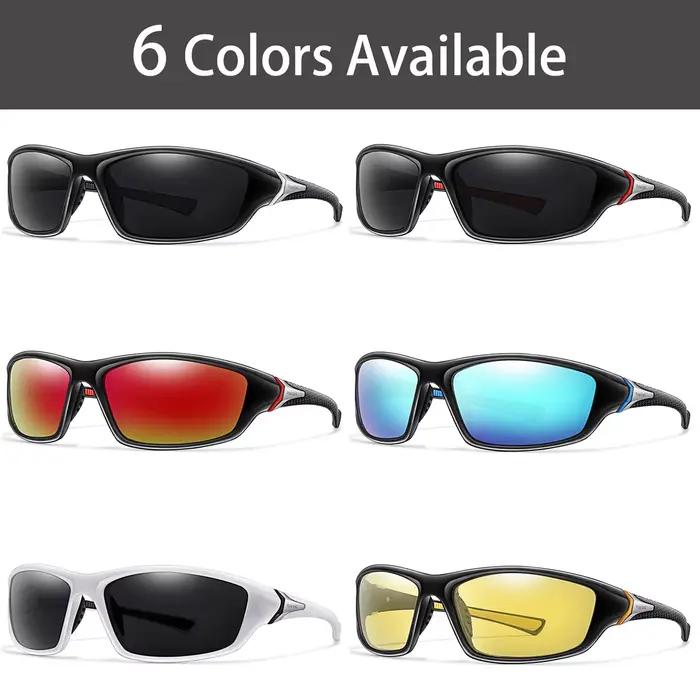 Lunettes polarisées pêche extérieure élimination reflets eau vision poissons optimale UV400