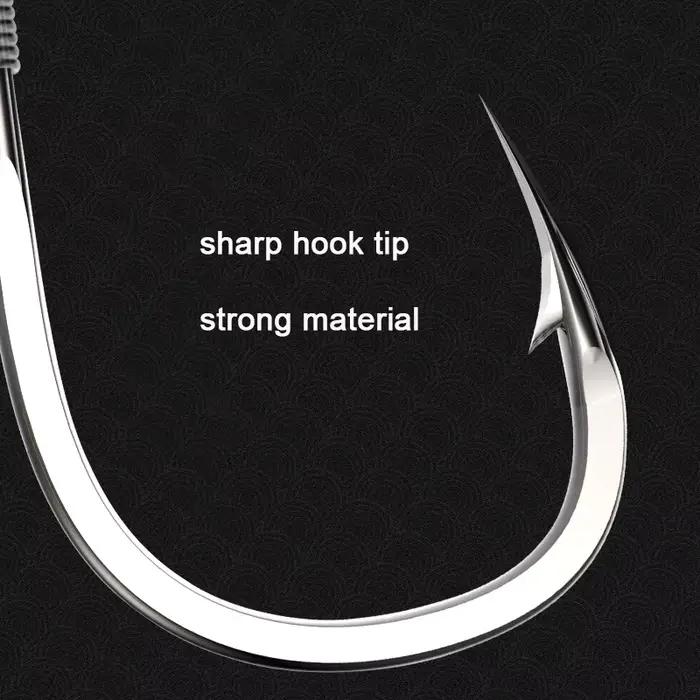 Ensemble 10 paires hameçons avec bas de ligne - Montage carp fishing prêt à pêcher 45cm