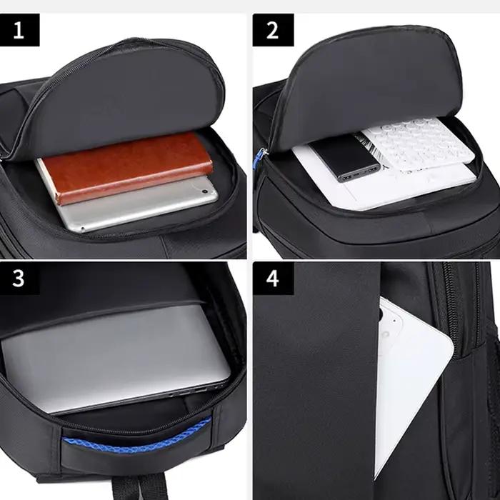 Sac à dos étanche Oxford homme pêche business ordinateur voyage étudiant haute qualité