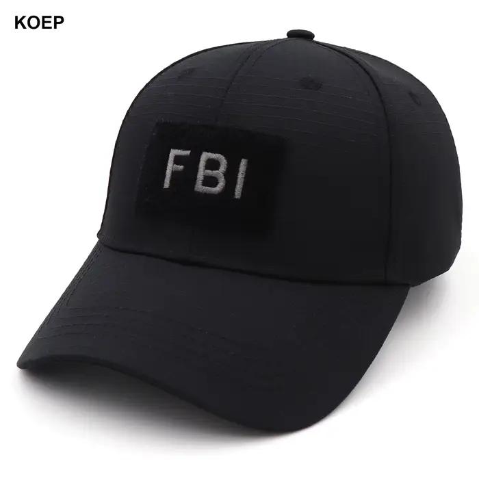 Casquette baseball camouflage FBI K-9 SWAT KOEP pour pêche jungle - Modèle tactique