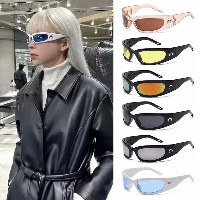 Lunettes de pêche design lune tendance - Style hip hop pour pêcheurs branchés