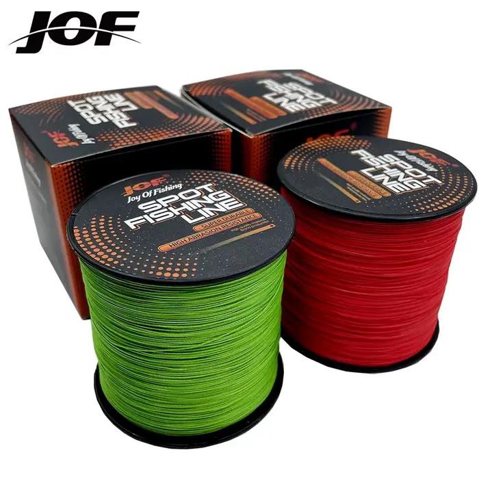 Fil de pêche invisible 0.14-0.5mm super résistant 8 brins tressés 500m gris-vert pour rivière