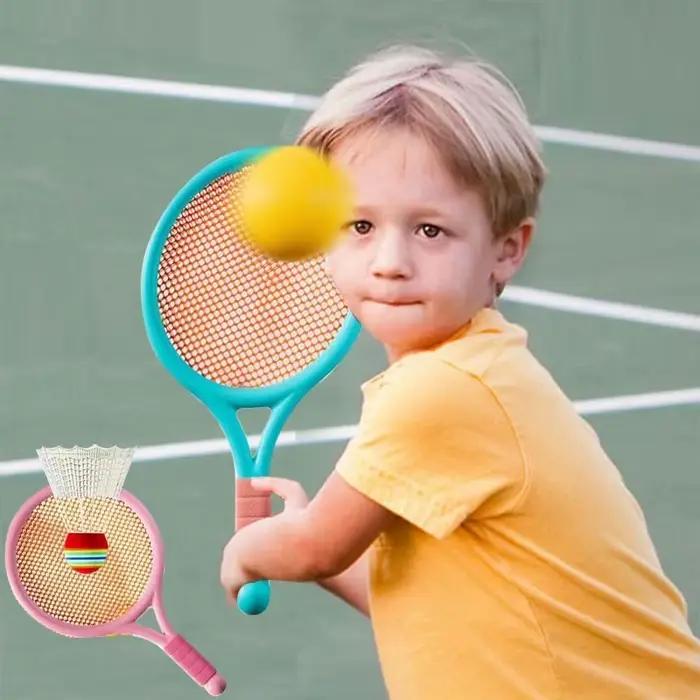 Raquettes badminton portables compétition matériaux durables prise longue durée grip confortable