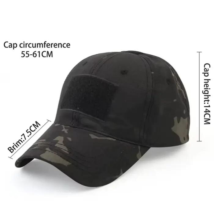 Casquette baseball camouflage ajustable pour pêche outdoor - Modèle sportif cool
