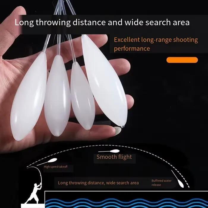 Flotteurs plombés de pêche 4.5g à 25g pour carpe, silure, truite et bar - Multi-poids