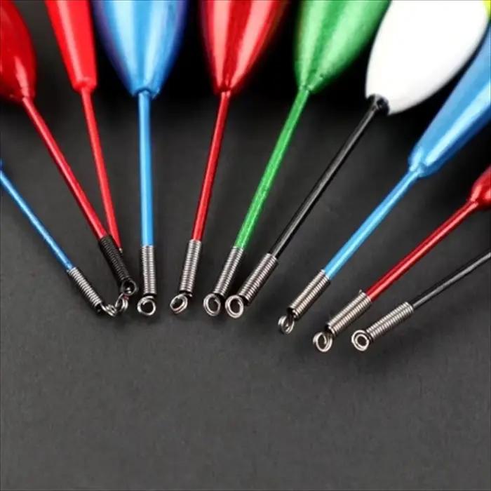 Promotion 10 flotteurs de pêche mélange tailles couleurs mousse pour accessoires matériel pêche