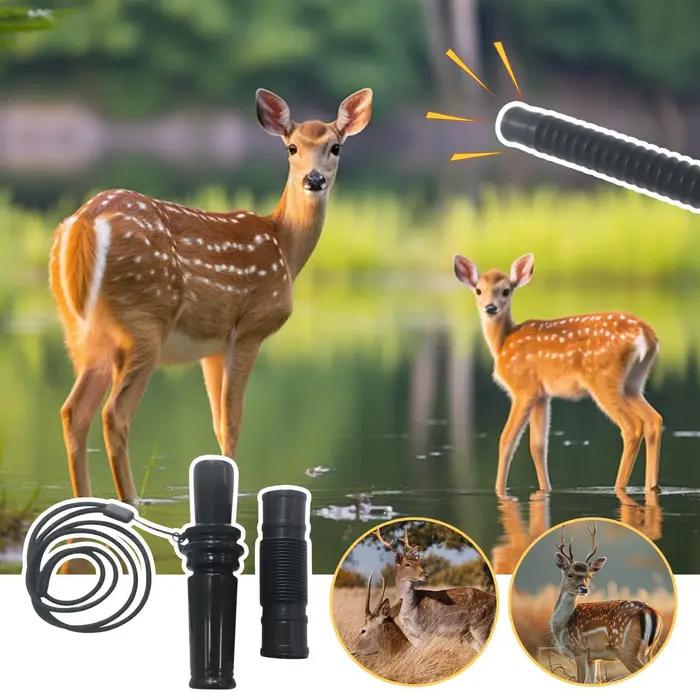 Appel chasse cerf réaliste sons jeunes bioniques leurres vocalisations réalistes traque champ ouvert