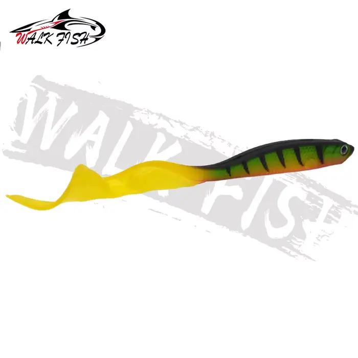 Leurre souple shad T-tail 12,5cm 5,5g pour la pêche du brochet et du black bass en jigging