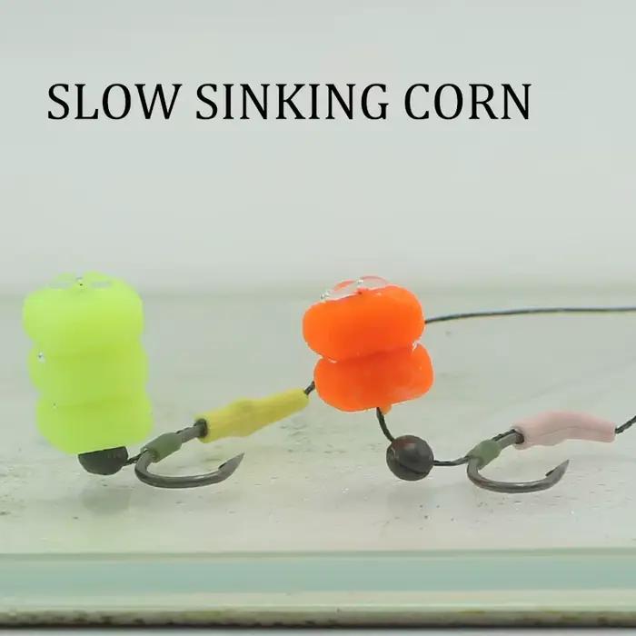 15 boilies carpe maïs à descente lente - appâts pour method feeder et hair rigs carpe