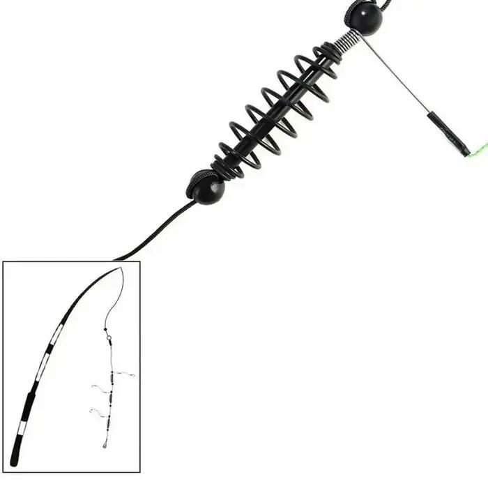 Cage amorçage hameçon leurre artificiel pour pêche silure carpe avec porte-appât
