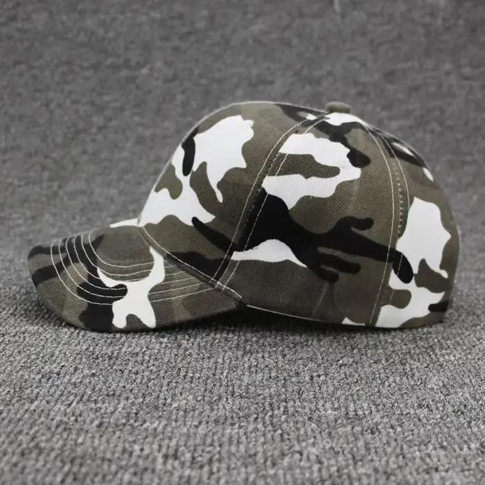Casquette camouflage pêche homme - Chapeau de soleil tactique pour pêche en mer et rivière