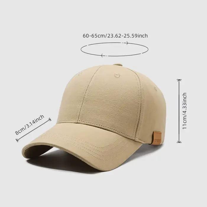 Casquette baseball grande taille 60-65cm - Séchage rapide pour pêcheurs hommes femmes