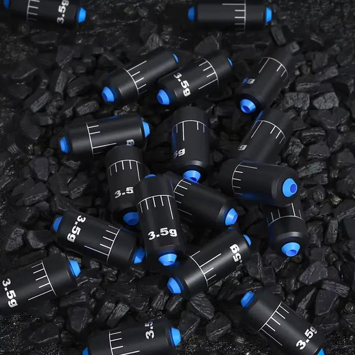 Plombs de pêche plombés 100 pièces 1.0g à 3.0g pour lancer loin et précis, pêche au leurre et surfcasting