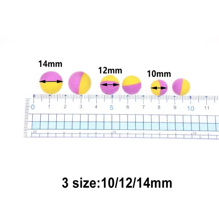 Pop up boilies JIGEECARP 50/100 pièces - Boules de mousse pour montages hair rig - Leurres carpe France