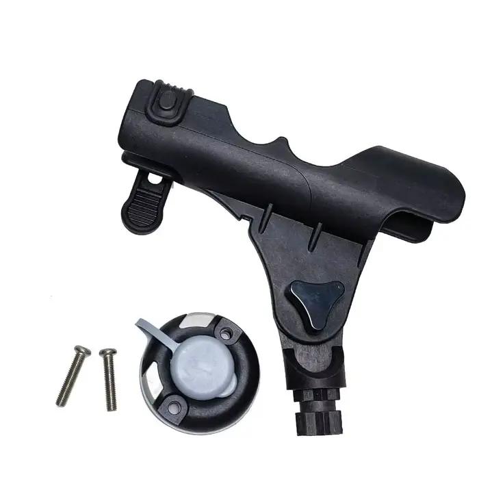Support de canne à pêche universel pour kayak - Porte-canne ajustable 360° fixation Powerlock